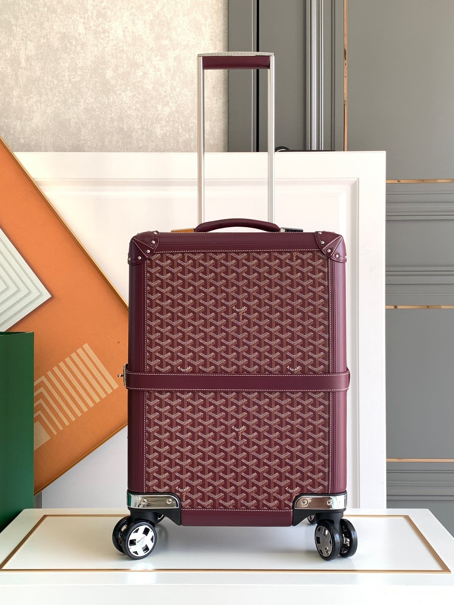 Goyard rolling online luggage