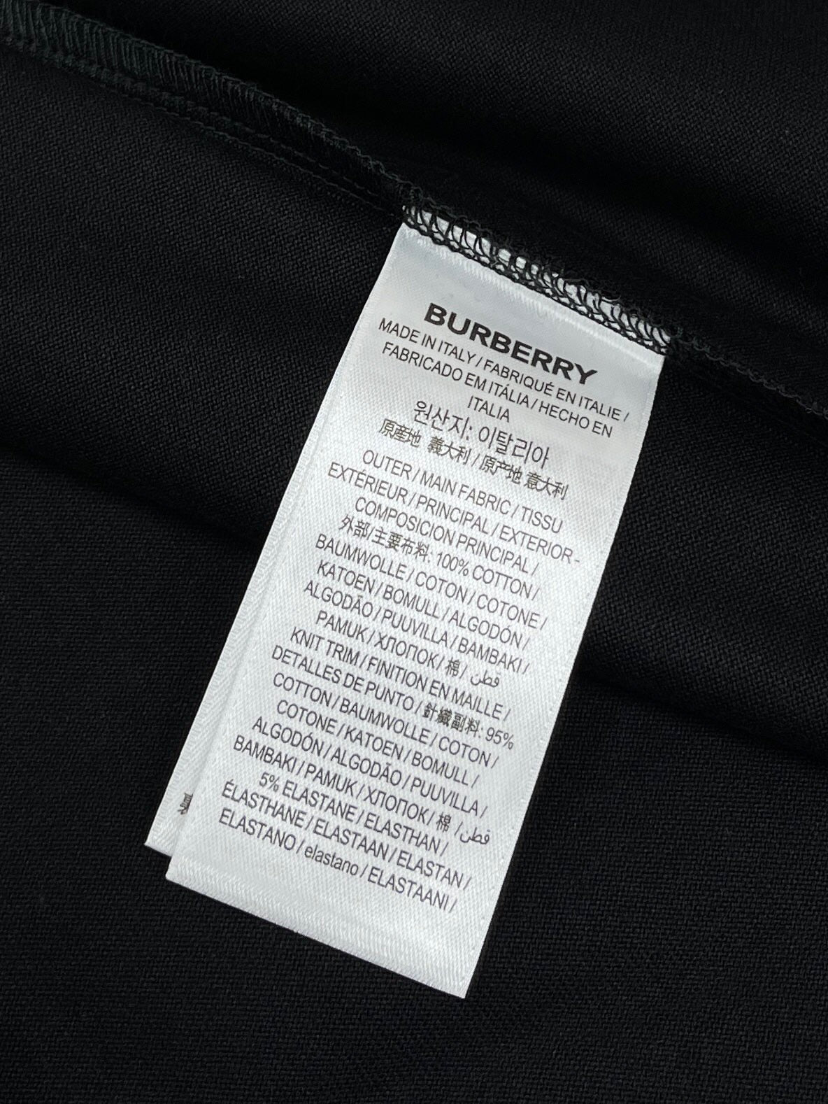 Camiseta Burberry