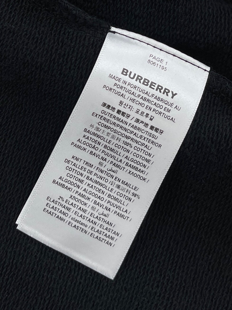 Sudaderas Burberry