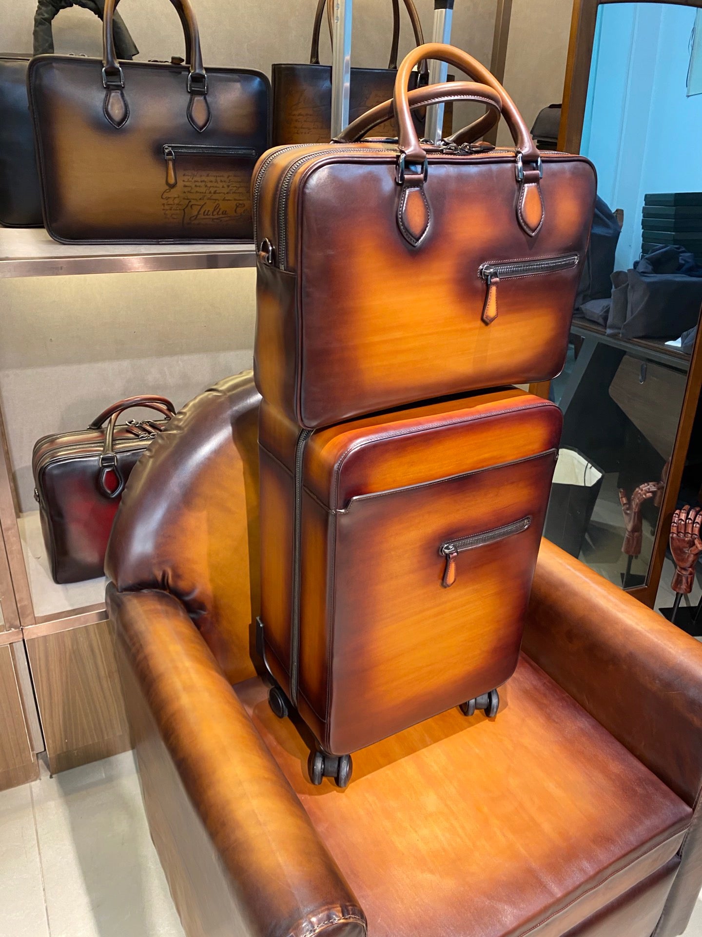 Berluti Luggage