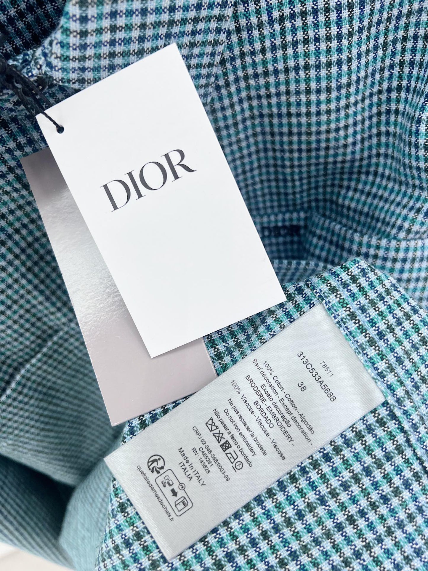 Camisa de manga larga Dior