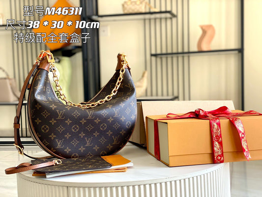 Bolso hobo con asa LV