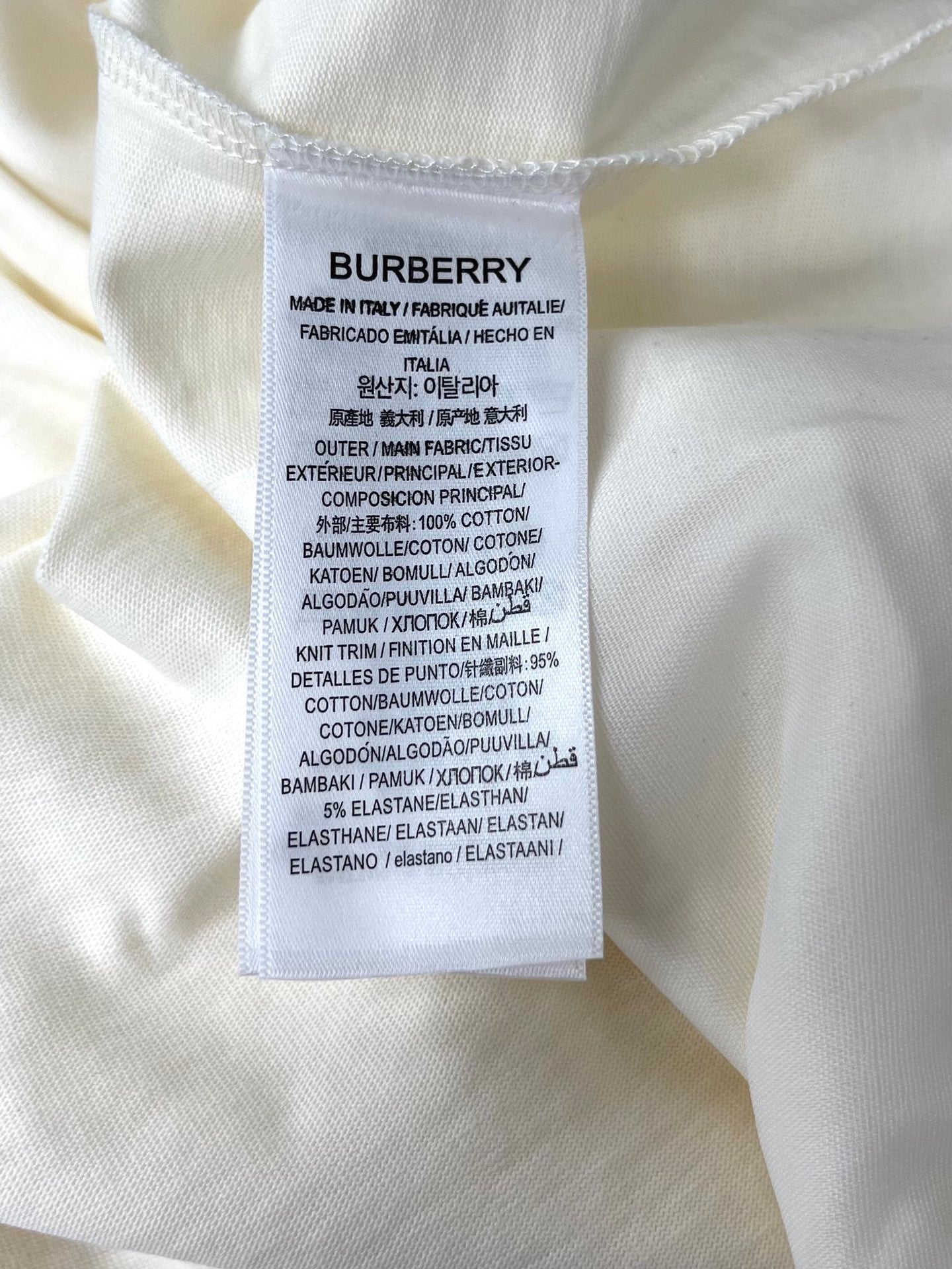 Camiseta Burberry